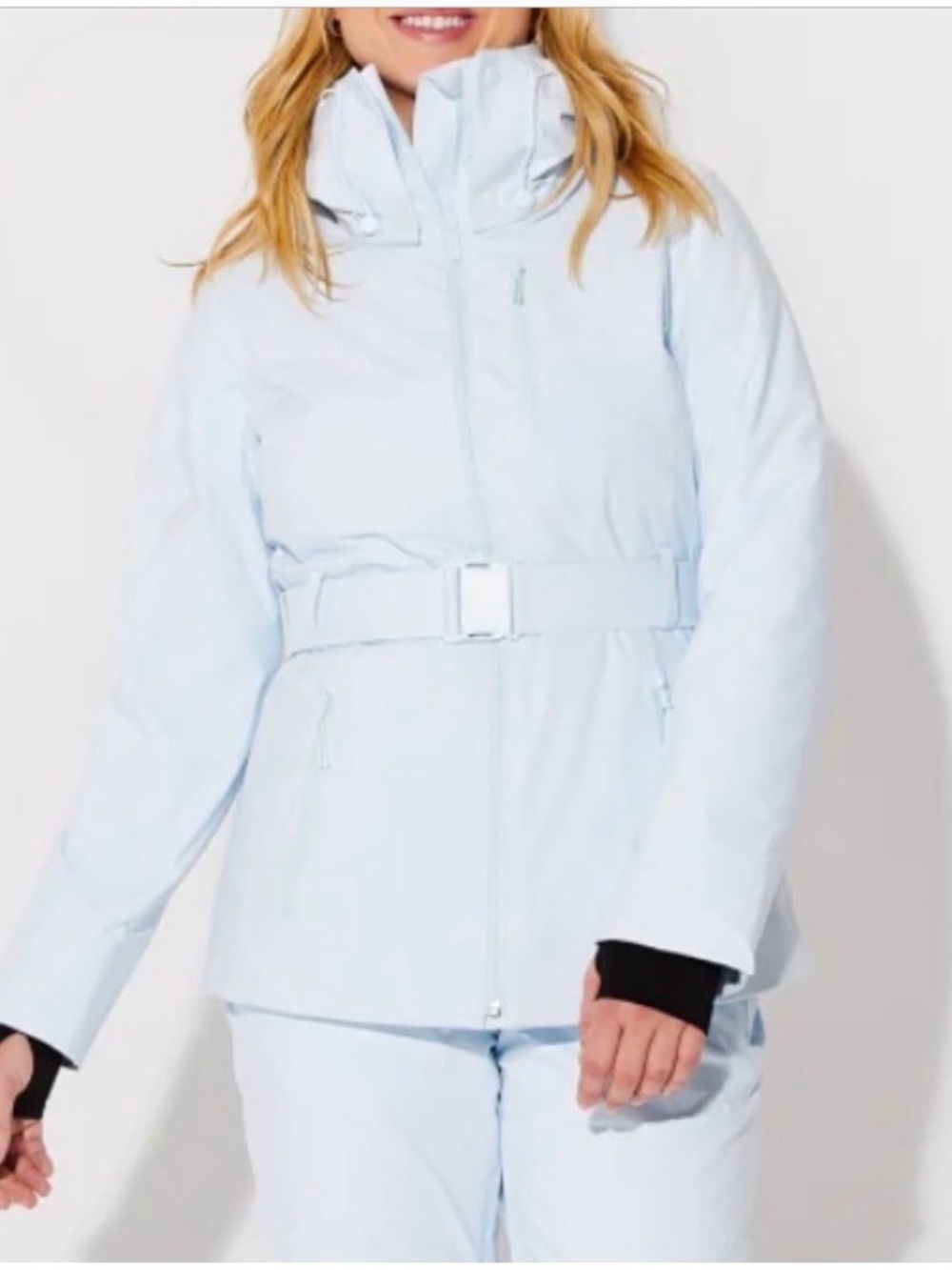 Halfdays Women's Aston Ski & Snow Jacket in White - XL